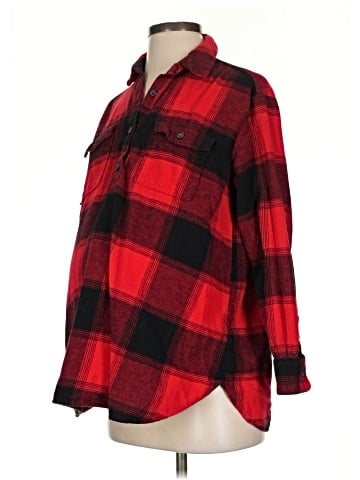 Old Navy - Maternity Long Sleeve Button-Down Shirt (view 1)