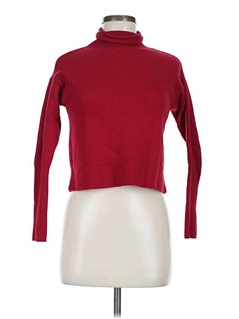 Pre-owned Wilfred Wool Pullover Sweater In Red