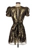 LoveShackFancy Metallic Gold Cocktail Dress Size 4 - photo 2