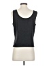 St. John Gray Sleeveless T-Shirt Size S - photo 2