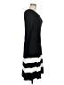 K Studio Stripes Black Casual Dress Size M - photo 4
