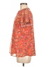 Papermoon 100% Polyester Orange Short Sleeve Blouse Size M - photo 5