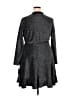 Speechless Metallic Silver Cocktail Dress Size 2X - photo 2