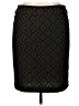Ann Taylor LOFT Outlet 100% Polyester Graphic Black Formal Skirt Size 14 - photo 1