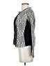 H&M 100% Cotton Graphic Gray Jacket Size XS - photo 5