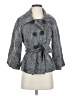 Tahari by ASL Houndstooth Gray Coat Size 4 - photo 1
