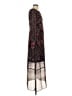 CAbi 100% Polyester Paisley Brown Casual Dress Size S - photo 4
