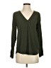 Chelsea28 100% Polyester Green Long Sleeve Blouse Size XS - photo 1