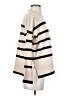 Staccato Stripes Ivory Turtleneck Sweater Size S - photo 4