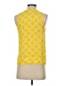 Escapada Yellow Sleeveless Blouse Size XS - photo 2