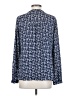 Downeast Blue Long Sleeve Blouse Size S - photo 2