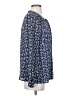 Downeast Blue Long Sleeve Blouse Size S - photo 4