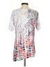 Cubism Floral White Short Sleeve T-Shirt Size S - photo 2