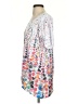 Cubism Floral White Short Sleeve T-Shirt Size S - photo 5