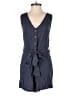 VICI Solid Blue Tan Romper Size S - photo 1