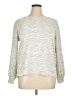 Ellen Tracy Animal Print Silver Pullover Sweater Size XL - photo 1
