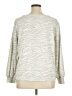 Ellen Tracy Animal Print Silver Pullover Sweater Size XL - photo 2