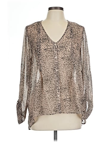 Pins and Needles Long Sleeve Blouse (view 1)