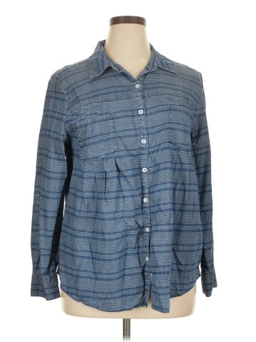 Style&Co Long Sleeve Button-Down Shirt (view 1)