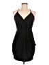 BCBGeneration Solid Black Cocktail Dress Size M - photo 1