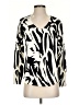 Chico's Ivory Long Sleeve Blouse Size Sm (0) - photo 1