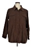 Denim & Co Brown 3/4 Sleeve Blouse Size 1X - photo 1