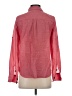 J.Crew 100% Cotton Color Block Pink Long Sleeve Button-Down Shirt Size XS - photo 2