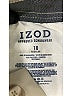 IZOD Solid Green Casual Pants Size 10 - photo 3