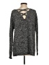 a.n.a. A New Approach Tweed Gray Pullover Sweater Size S - photo 2