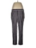 Worthington Stripes Black Casual Pants Size 12 - photo 1