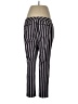 Worthington Stripes Black Casual Pants Size 12 - photo 2