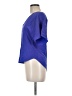 Aaron Ashe Blue Short Sleeve Blouse Size MedEstimated - photo 5
