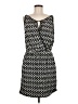 Greylin Chevron-herringbone Black Casual Dress Size M - photo 1