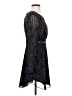 BCBGeneration 100% Polyester Print Black Cocktail Dress Size 2 - photo 4