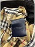 Burberry 100% Cotton Black Coat Size 10 - photo 7