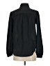 Ann Taylor 100% Polyester Black Long Sleeve Blouse Size XS - photo 2