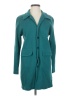 Joan Vass Teal Coat Size 6 (1) - photo 1