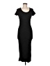 Forever 21 Solid Black Casual Dress Size M - photo 1