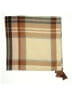 Vince Camuto Plaid Tan Brown Scarf One size - photo 2
