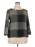 Cooper & Ella 100% Polyester Gray 3/4 Sleeve Blouse Size XL (4) - photo 1