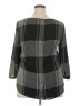 Cooper & Ella 100% Polyester Gray 3/4 Sleeve Blouse Size XL (4) - photo 2