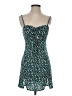 Shein Hearts Teal Cocktail Dress Size 2 - photo 1