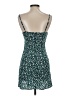 Shein Hearts Teal Cocktail Dress Size 2 - photo 2