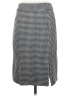 Banana Republic Houndstooth Gray Formal Skirt Size 2 - photo 2