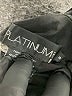 Platinum Utex 100% Polyester Argyle Black Jacket Size S - photo 6
