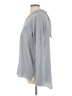 Hem & Thread 100% Rayon Gray Long Sleeve Button-Down Shirt Size L - photo 5