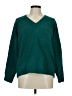 Natura 100% Polyester Solid Green Pullover Sweater Size M - photo 1