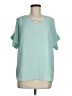 C established 1946 100% Polyester Teal Short Sleeve T-Shirt Size M - photo 1