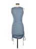 Unbranded Solid Blue Cocktail Dress Size S - photo 2
