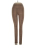 TAN + LINES Plaid Brown Leggings Size S - photo 1